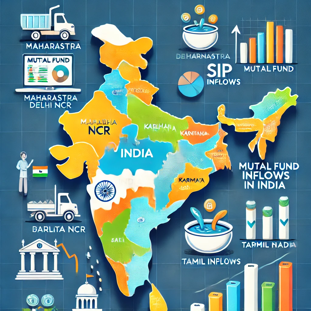 Mutual Fund Inflows in India: SIP Trends and Top Contributing States