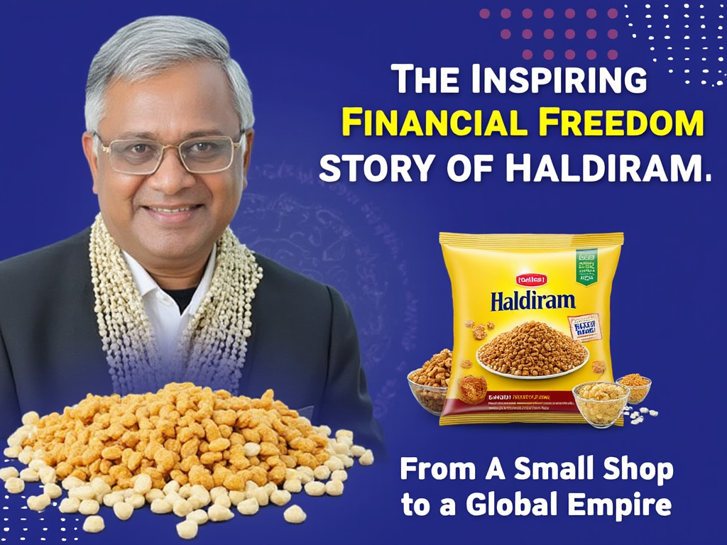 The Inspiring Financial Freedom Story of Haldiram: From a Small Shop to a Global Empire