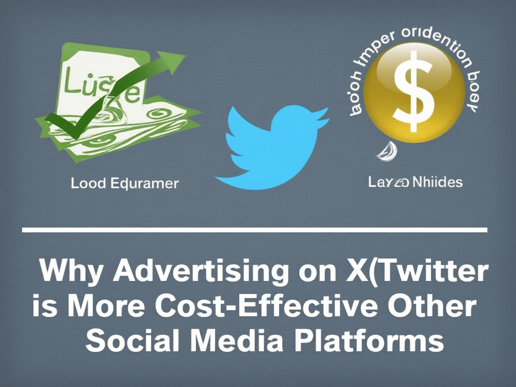 Why Advertising on X(Twitter) is More Cost-Effective Than Other Social Media Platforms