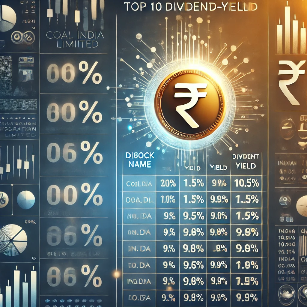 Top 10 Stocks in India with the Highest Dividend Yield in 2024