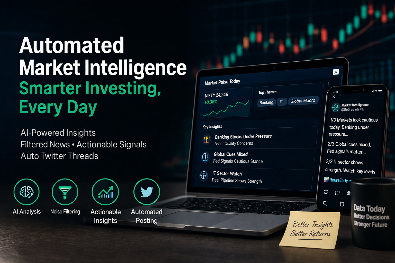 Promotion:Building an Automated Market Intelligence (AI) Engine for Daily Investing Insights